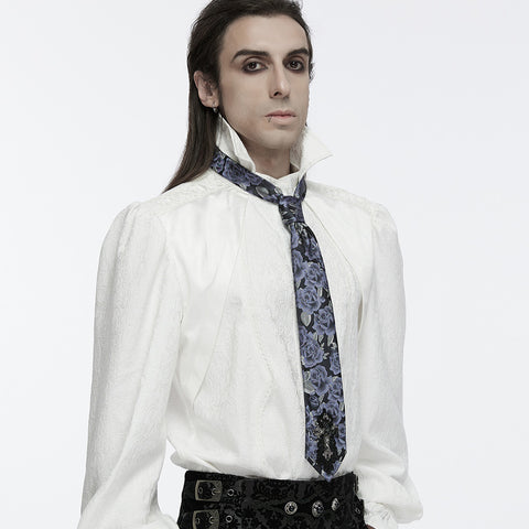 Goth Rose Tie