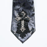 Goth Rose Tie