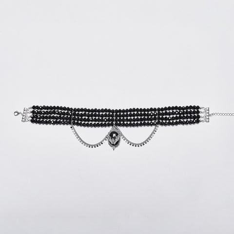Goth Noble Bat Choker