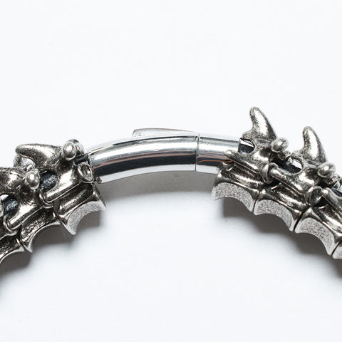 Apocalypse Punk Skeleton Neck Ring