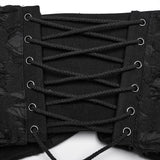 Punk interlaced corset