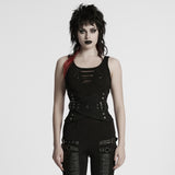 Punk interlaced corset