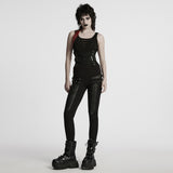 Punk interlaced corset