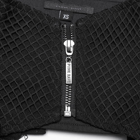 Punk interlaced corset