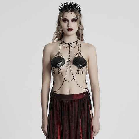 Dark Shell Chest Chain