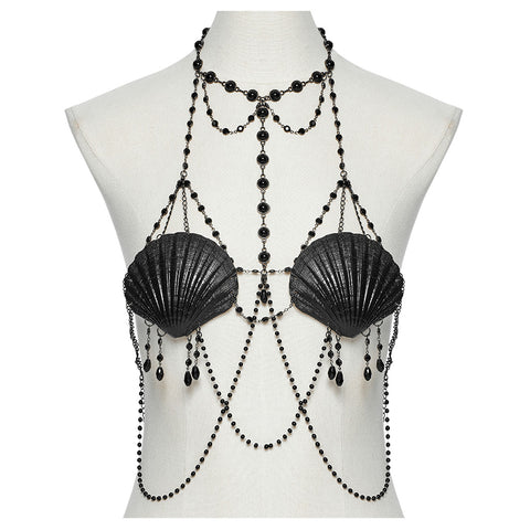 Dark Shell Chest Chain