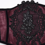 Goth Gorgeous Embossed Cummerbund