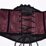 Goth Gorgeous Embossed Cummerbund