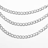 Metal scale chest chain