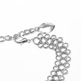 Metal scale chest chain