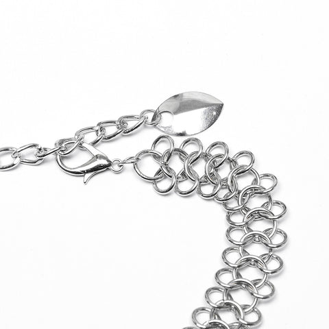 Metal scale chest chain