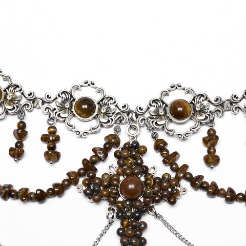 Steampunk Cross Necklace