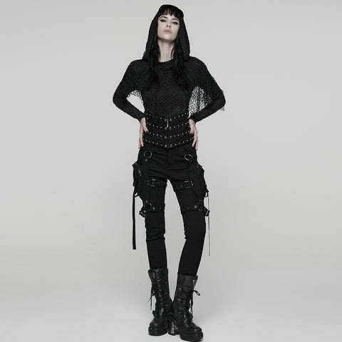 Punk Metal Rivet Corset