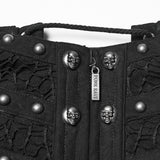 Punk Metal Rivet Corset