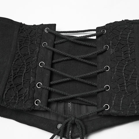 Punk Metal Rivet Corset