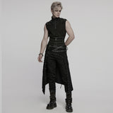 Punk Rivets Metal Corset