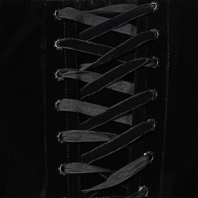 Goth Rose Lace Corset