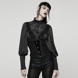 Goth Rose Lace Corset