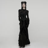 Goth Rose Lace Corset