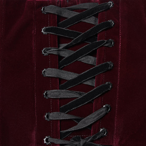 Goth Rose Lace Corset