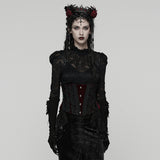 Goth Rose Lace Corset