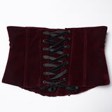 Goth Rose Lace Corset