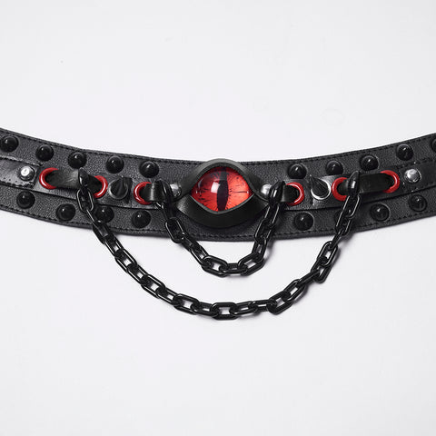 Punk Demon's Eye Choker
