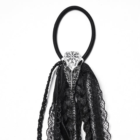 Goth Tassel Hair Accessory