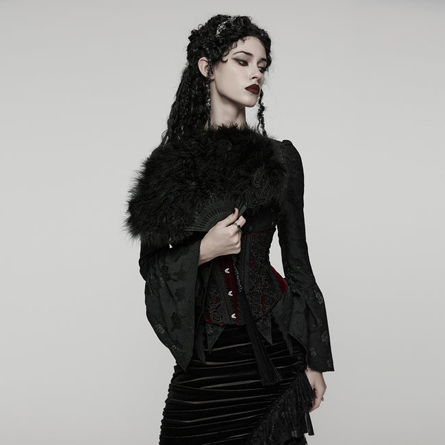 New Chinese Style Feather Fan