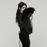 New Chinese Style Feather Fan