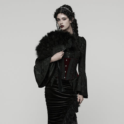 New Chinese Style Feather Fan