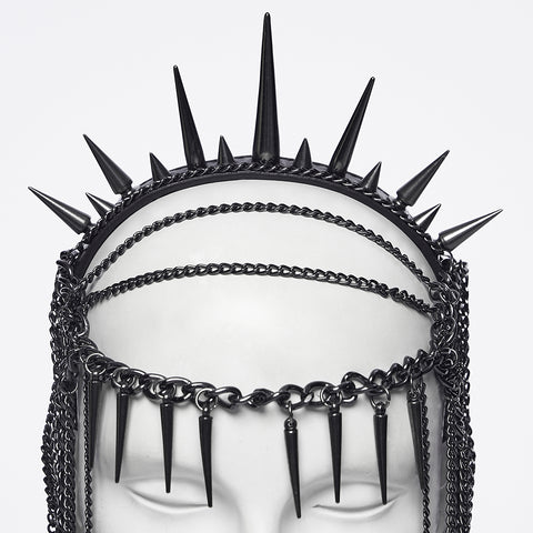 Punk Thorn Spike Crown