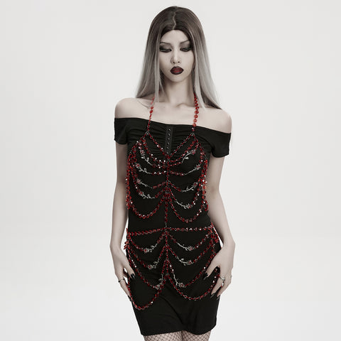 Goth Bone Body Chain