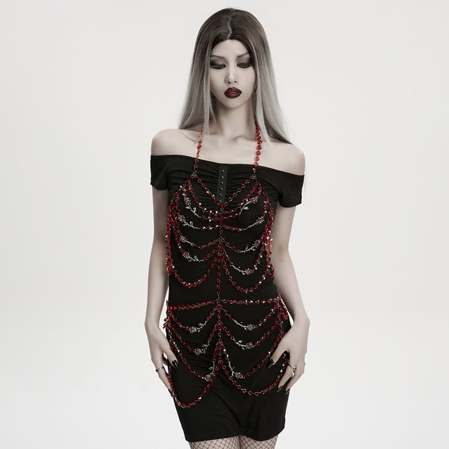 Goth Bone Body Chain