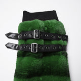 Punk Ultra-Soft Fur Leg Warmers