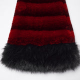 Punk Ultra-Soft Fur Leg Warmers