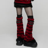 Punk Ultra-Soft Fur Leg Warmers