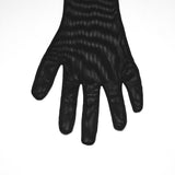 Fluffy Goth Gloves