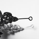 Goth Rose Skull Crown