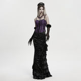 Goth Rose Skull Crown