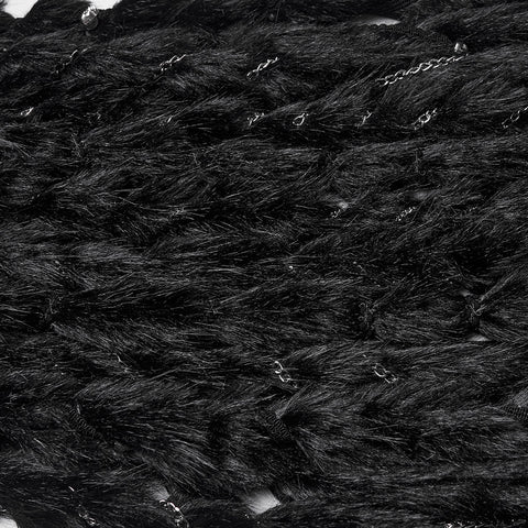 Punk Fox Head Braided Hood