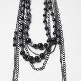 Goth Coiling Dragon Chain Crown