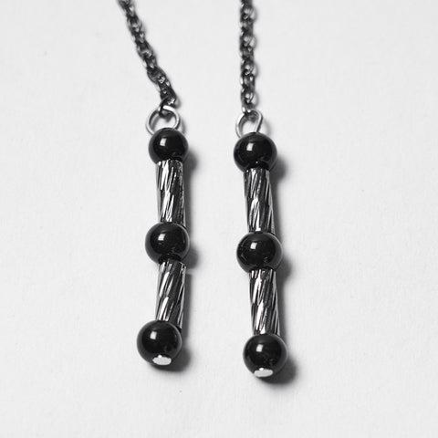 Goth Coiling Dragon Chain Crown