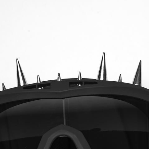 Cyberpunk metal headwear