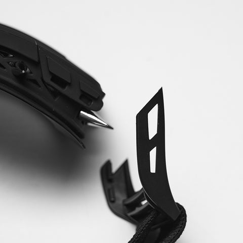 Cyberpunk metal headwear