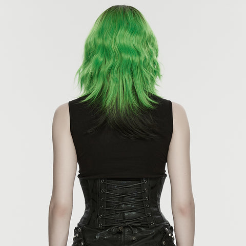Punk Handcuffs Chain Corset
