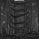 Punk Handcuffs Chain Corset
