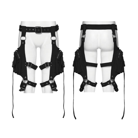 Punk leg harness bag