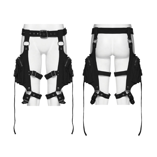 Punk leg harness bag
