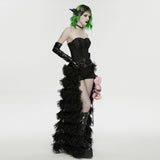 Punk bat bow hairpin